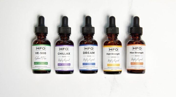 cbd oil flavours uk - A selection of flavoured CBD oil bottles showcasing different taste options for wellness enthusiasts