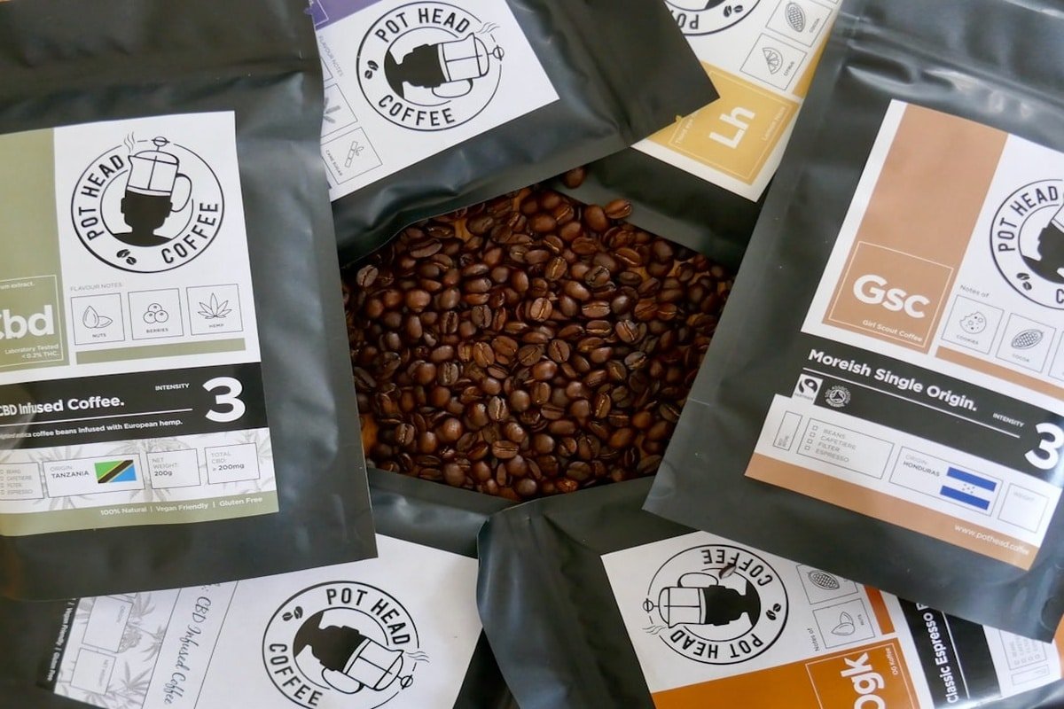 cbd delivery uk - A neatly packaged CBD order ready for delivery across the UK