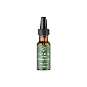 Raw & Original 10% CBD oil 10ml bottle labelled 1000mg